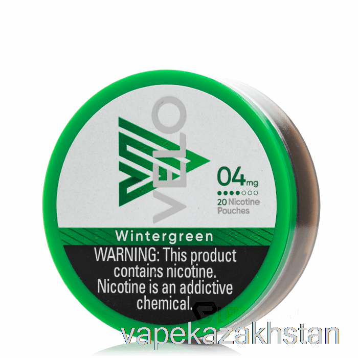 Vape Disposable VELO Nicotine Pouches - WINTERGREEN 4mg